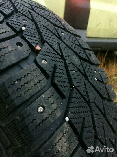 Колёса на Wolkswagen R16 (зима, шиповка)