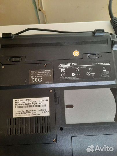 Asus f3k