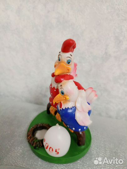 Петух статуэтка сувенир подсвечник