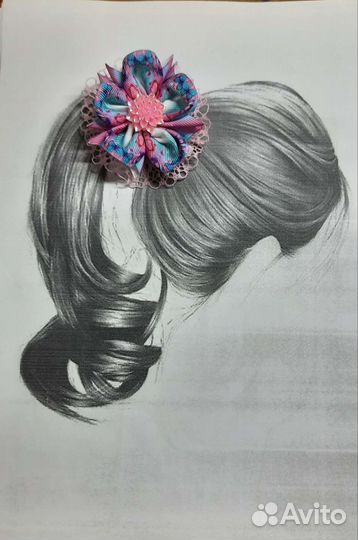 Бантики канзаши