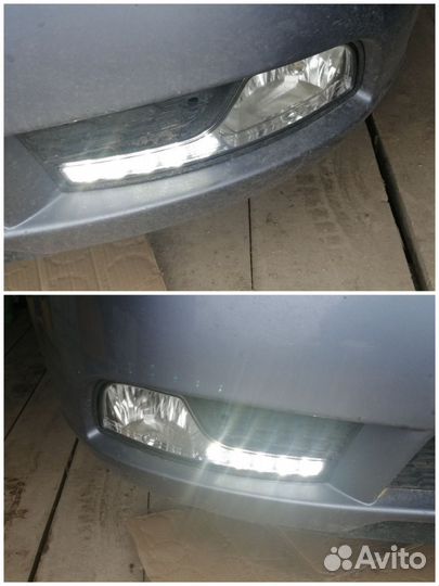 Kia cerato 2 птф с LED