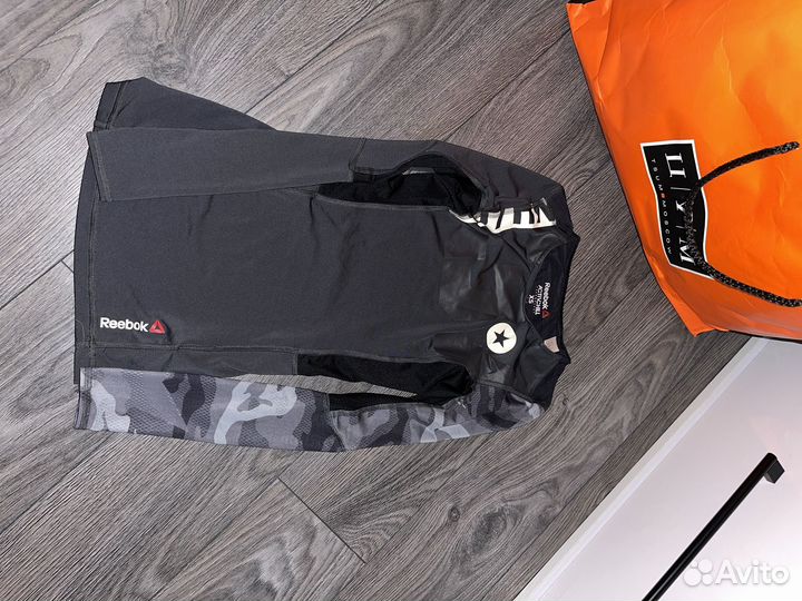 Лонгслив nike reebok рашгард