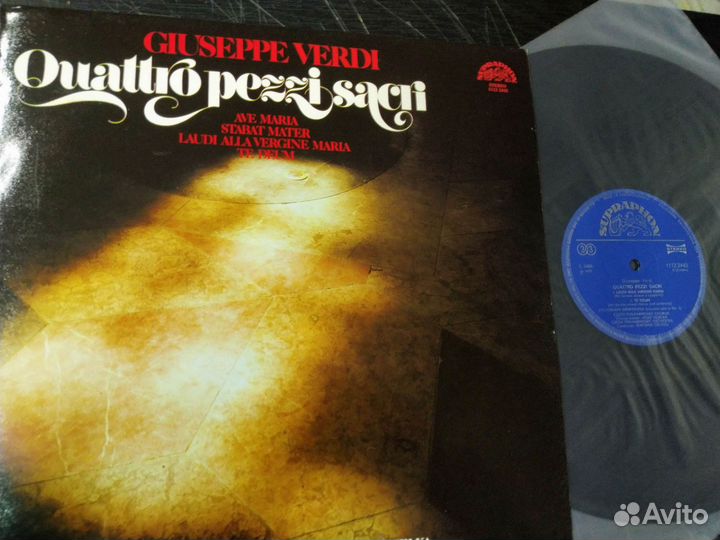 Верди Giuseppe Verdi Quattro Pezzi Sacri винил