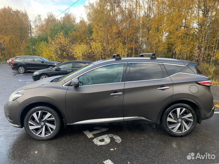 Багажник (поперечины) thule nissan Murano Z52