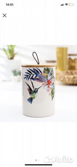 Банка для сыпучих керамика