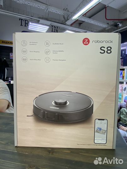 Робот-пылесос Roborock S8 Global black