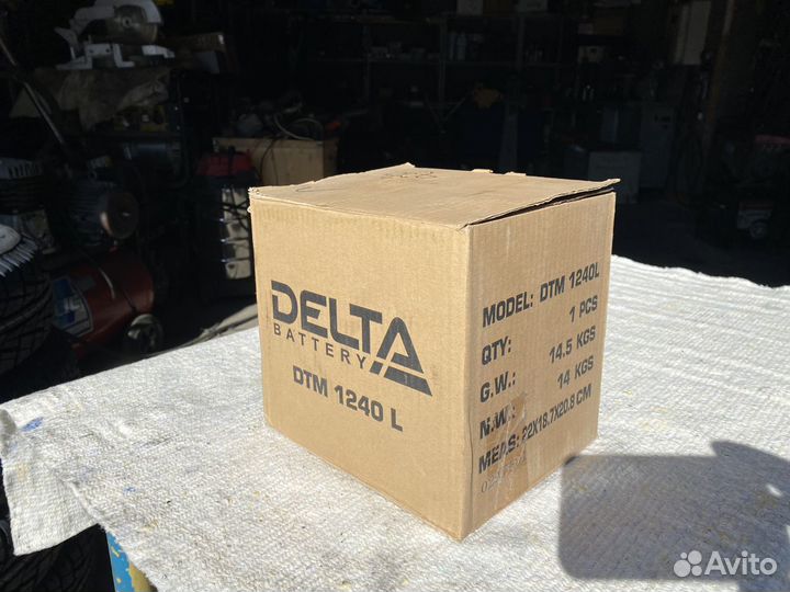 Аккумулятор delta 1240L новый
