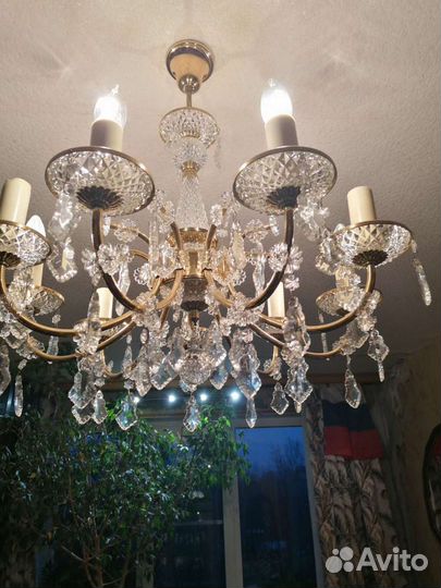 Хрустальная люстра СССР