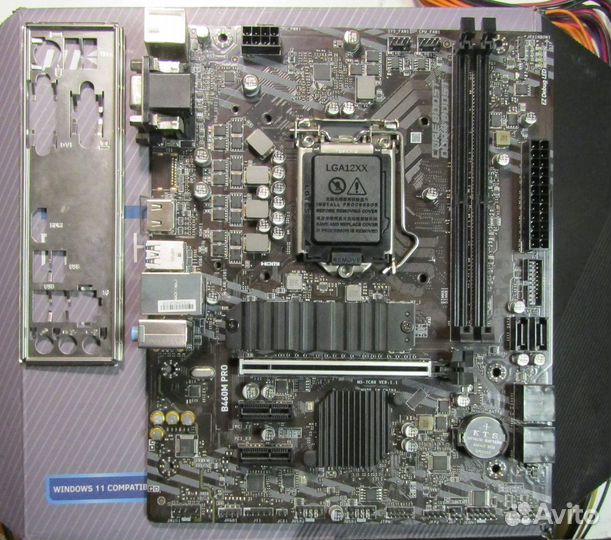 Материнская плата MSI B460m-pro