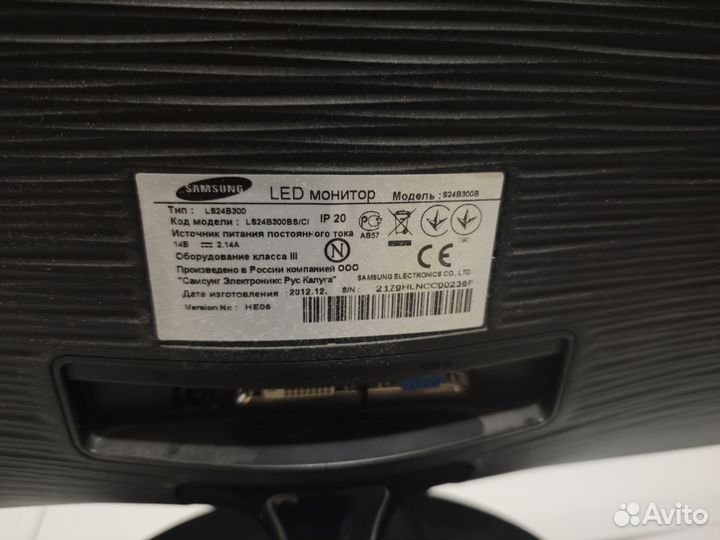Монитор Samsung LS24SB300