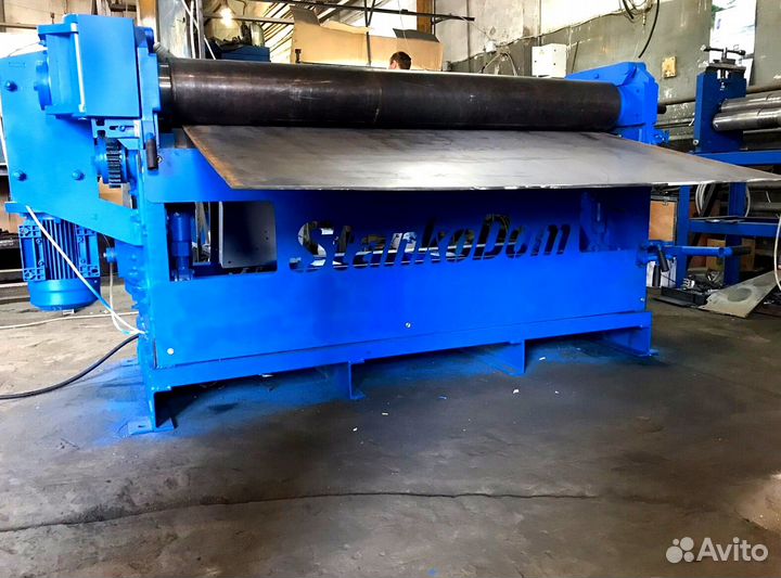 Вальцовочный станок 1550х10мм от производителя