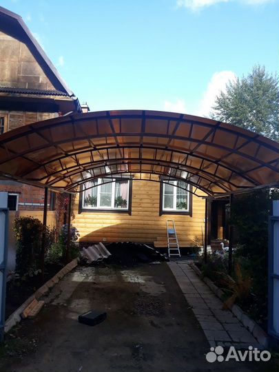 Навес под ключ