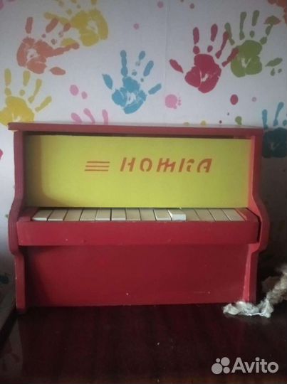 Пианино игрушка СССР