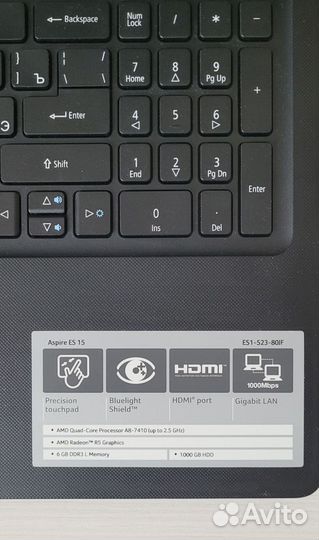 Ноутбук acer