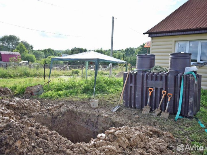 Септик Евролос с переливом