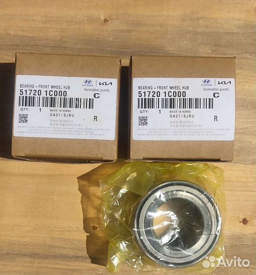 Подшипник передний Accent,Solaris, Rio 3