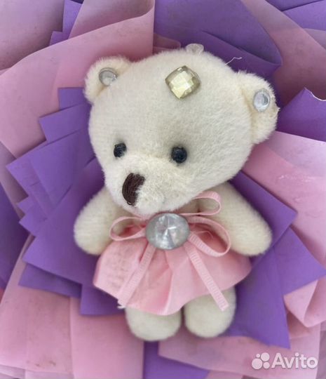 Букет с мишками для рукоделия