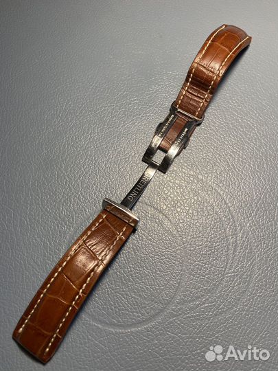 Оригинальный кожаный ремень Breitling