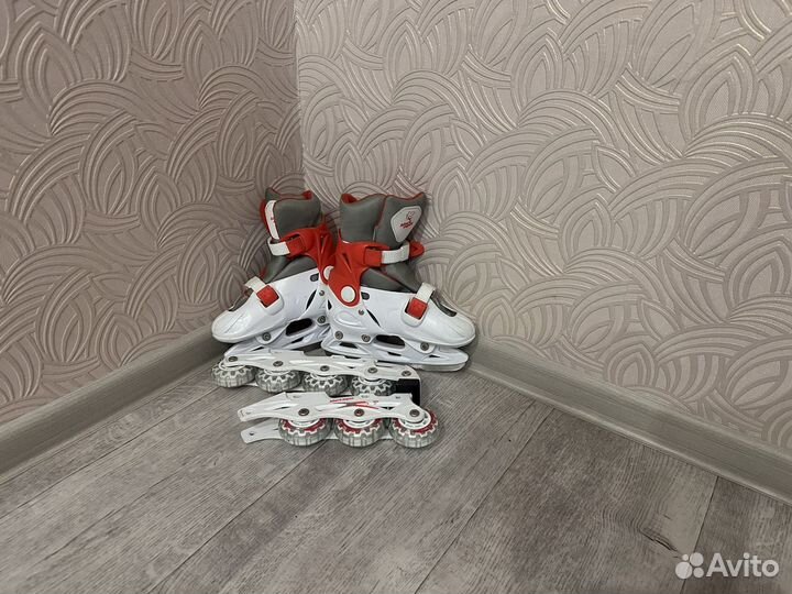 Коньки детские раздвижные 29 32