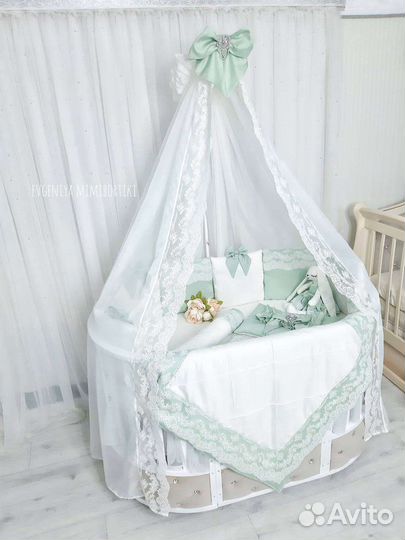 Бортики в кроватку