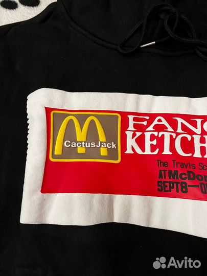 Худи Travis Scott Cactus Jack McDonald's Ketchup