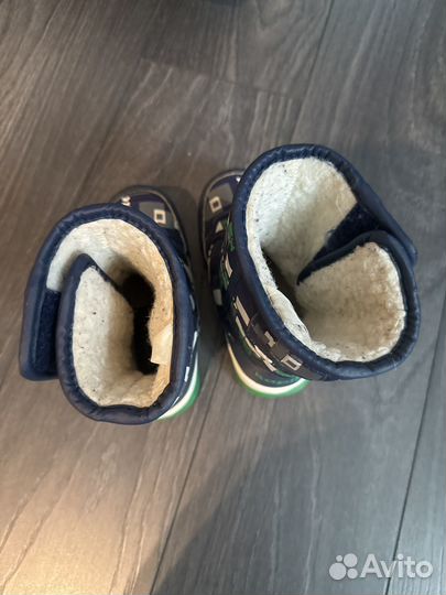 Сапоги зимние для мальчика 25