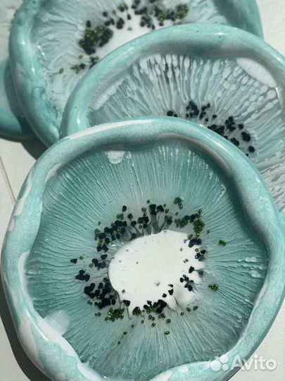 Силиконовый молд - Объемная подставка №1, 19х18см