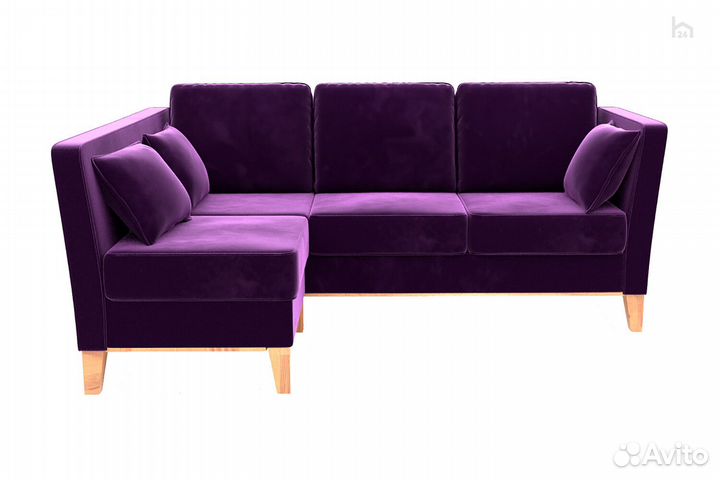 Диван-кровать угловой 3-х местный с оттоманкой Eli