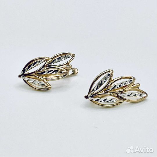 Золотые серьги