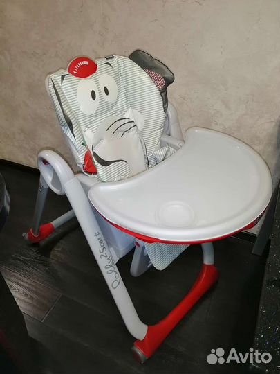 Стульчик для кормления chicco polly 2 start