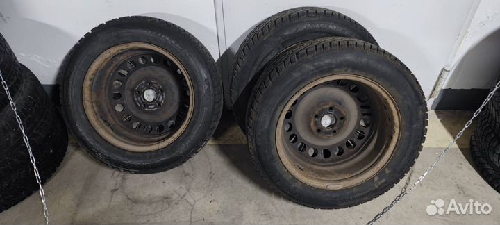 Колёса в сборе 205/60R16 Tigar Winter GM/Opel