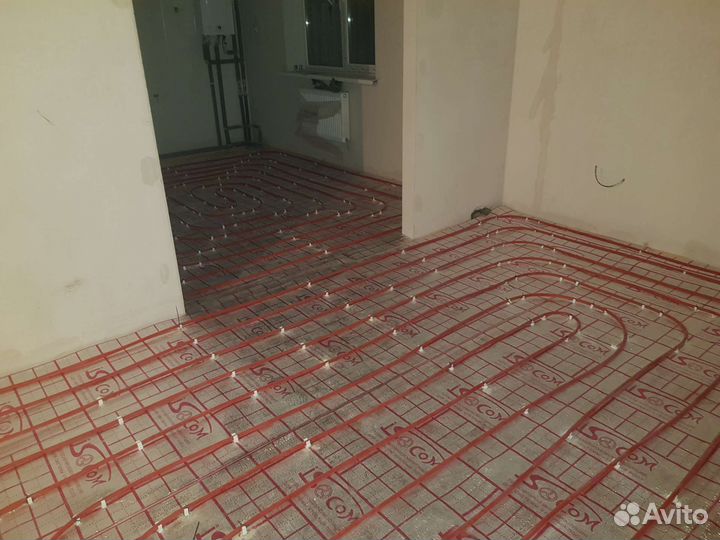 Сантехника. Системы отопления. Водяной теплый пол