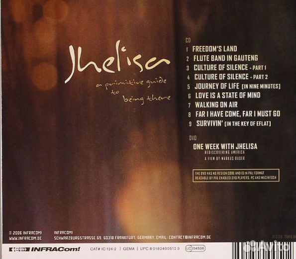 Jhelisa - A Primitive Guide To Being There (1 CD)