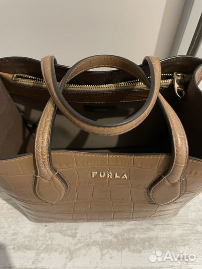 Сумка натуральная кожа furla