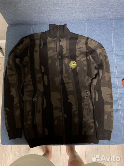 Кофта на молнии stone island
