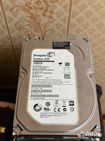 Жесткие диски seagate 1000GB/1TB/1тб