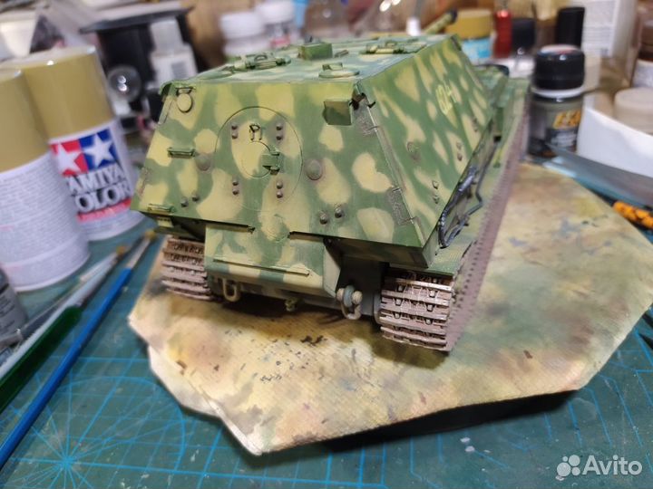 Модель самоходка танк Фердинaнд 1/35