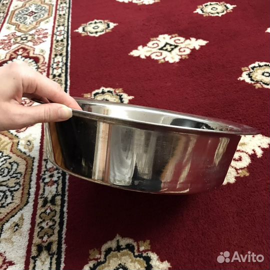 Латунный таз