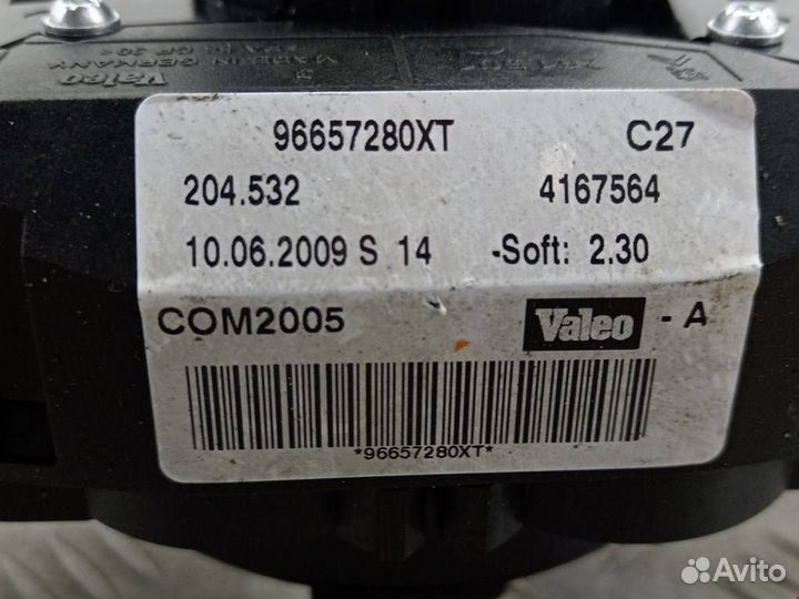 Переключатель подрулевой (стрекоза) Peugeot 207