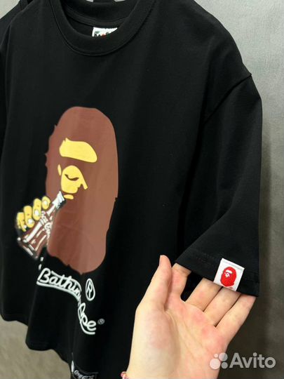 Футболка Bape унисекс оверсайз (Новинка 2024)