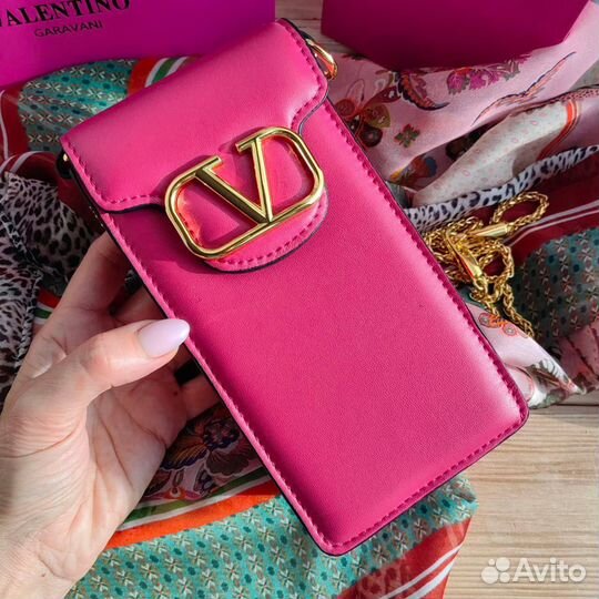 Сумка valentino для телефона