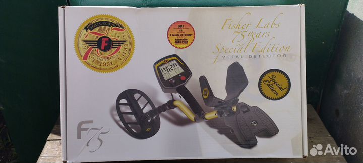 Металлоискатель fisher F75 LTD