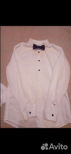 Брюки школьные и рубашка белая