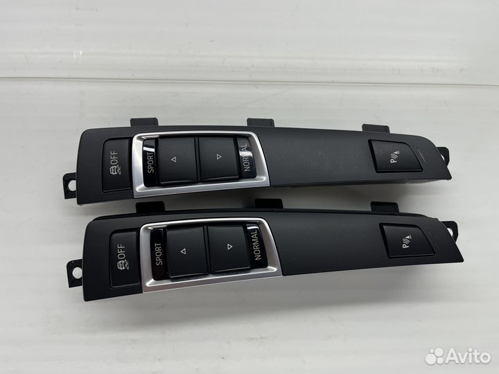 Панель управления в центральной консоли BMW F10