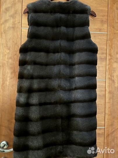 Норковая жилетка