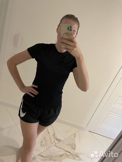 Спортивные шорты + футболка размер s/m