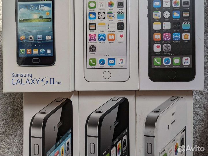 Коробка iPhone samsung
