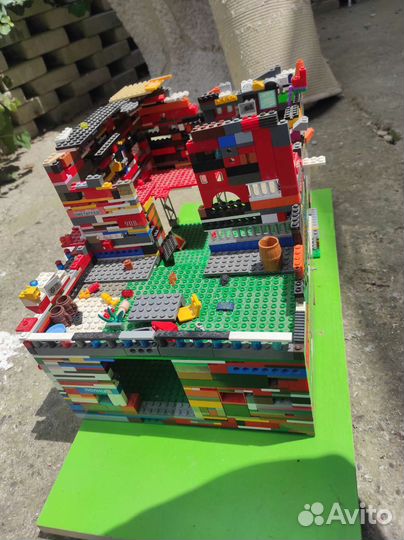 Лего детали в виде недостроя