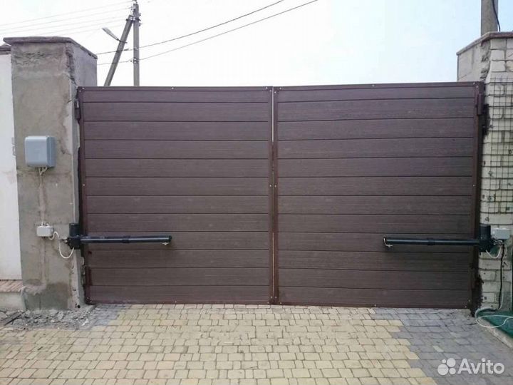 Ворота Въездные Распашные