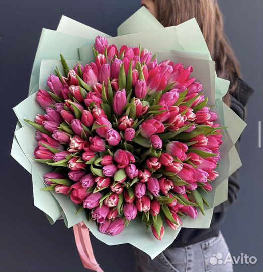 Тюльпаны, доставка24/7, букеты и цветы